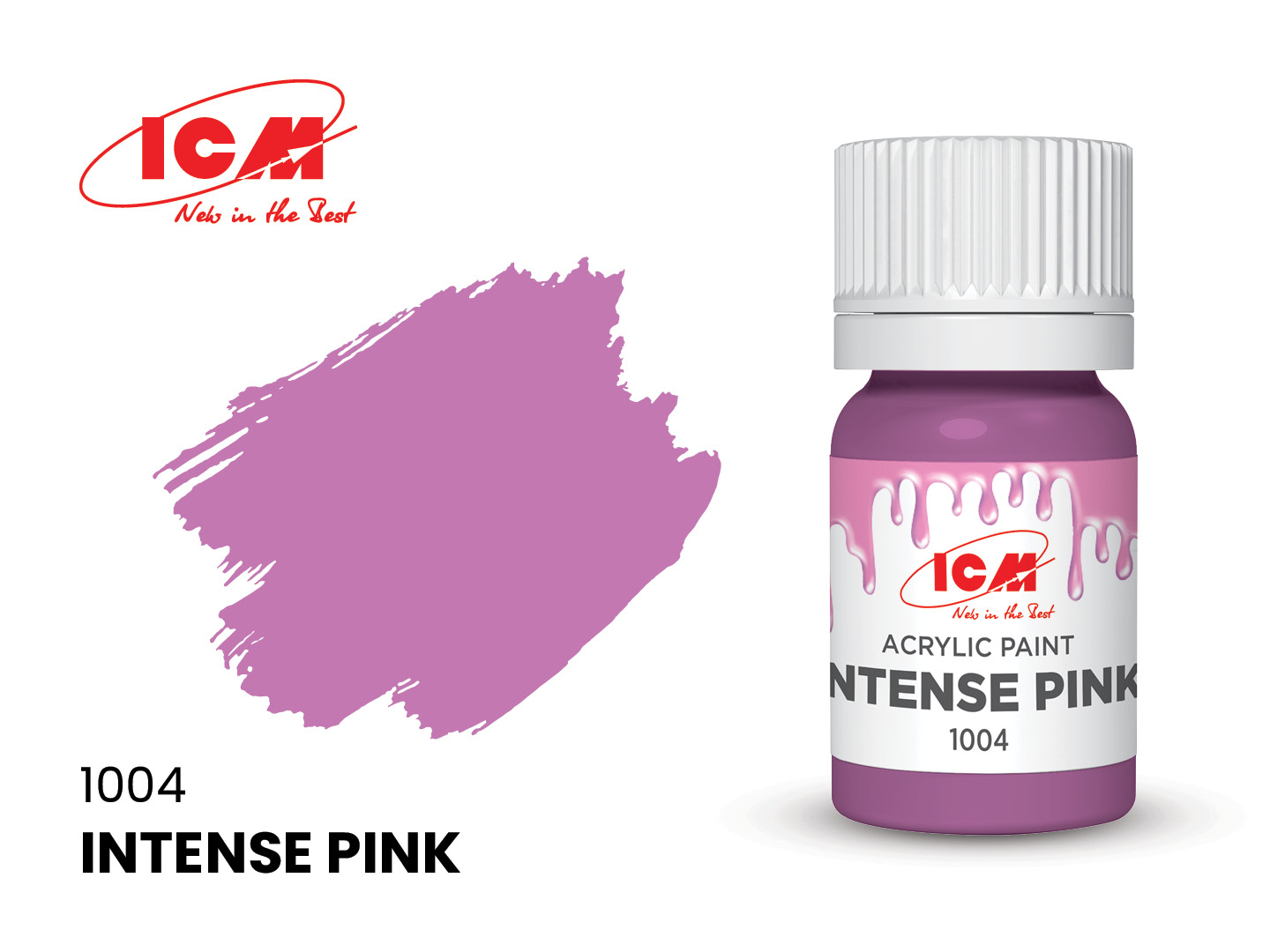 ICM Acrylic Paint Intense Pink