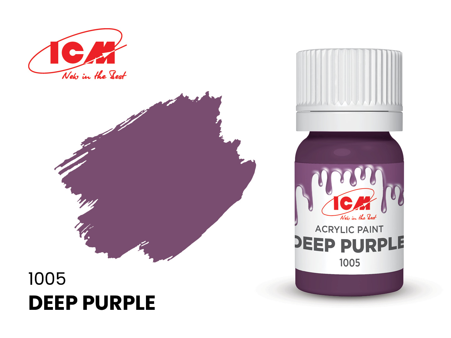 ICM Acrylic Paint Deep Purple