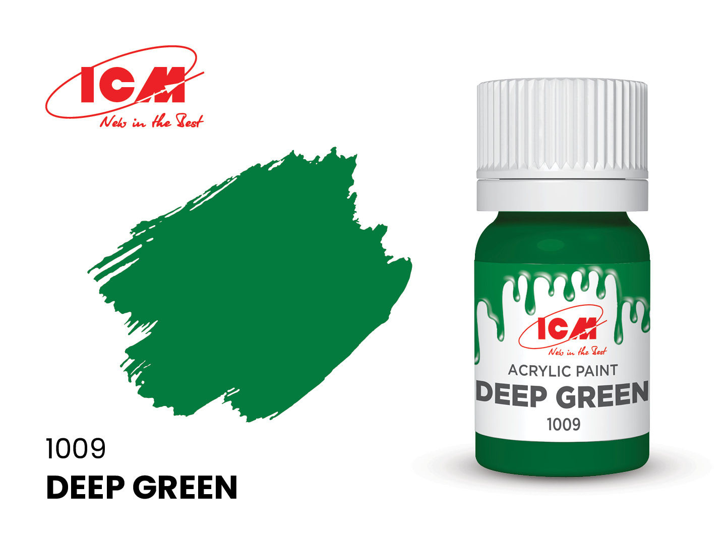 ICM Acrylic Paint Deep Green