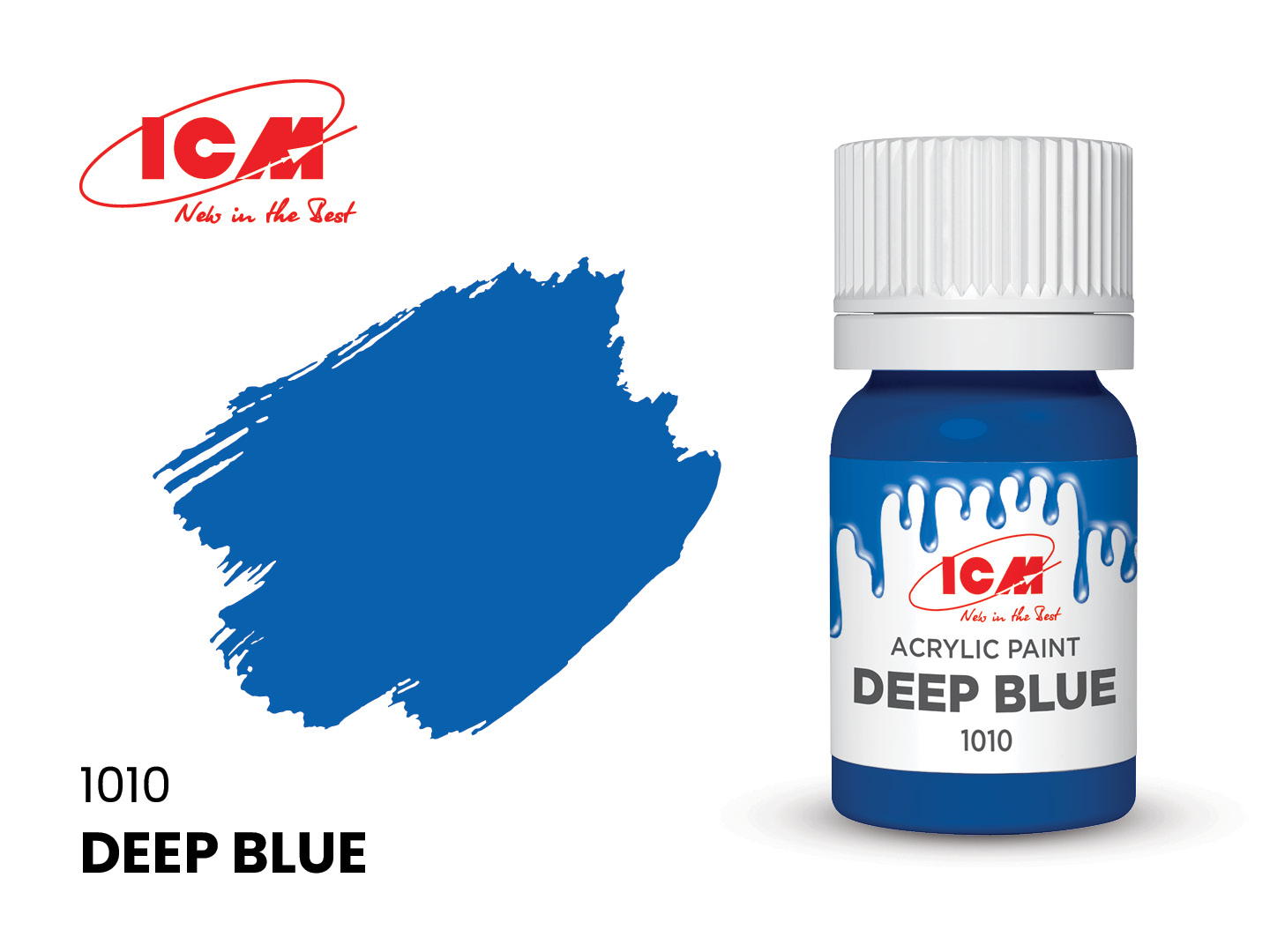 ICM Acrylic Paint Deep Blue