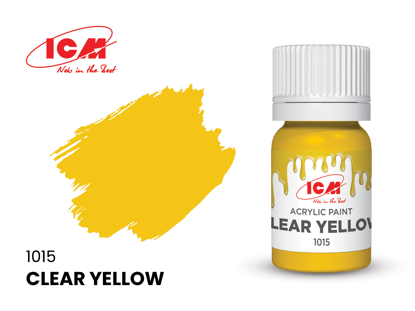 ICM Acrylic Paint Clear Yellow
