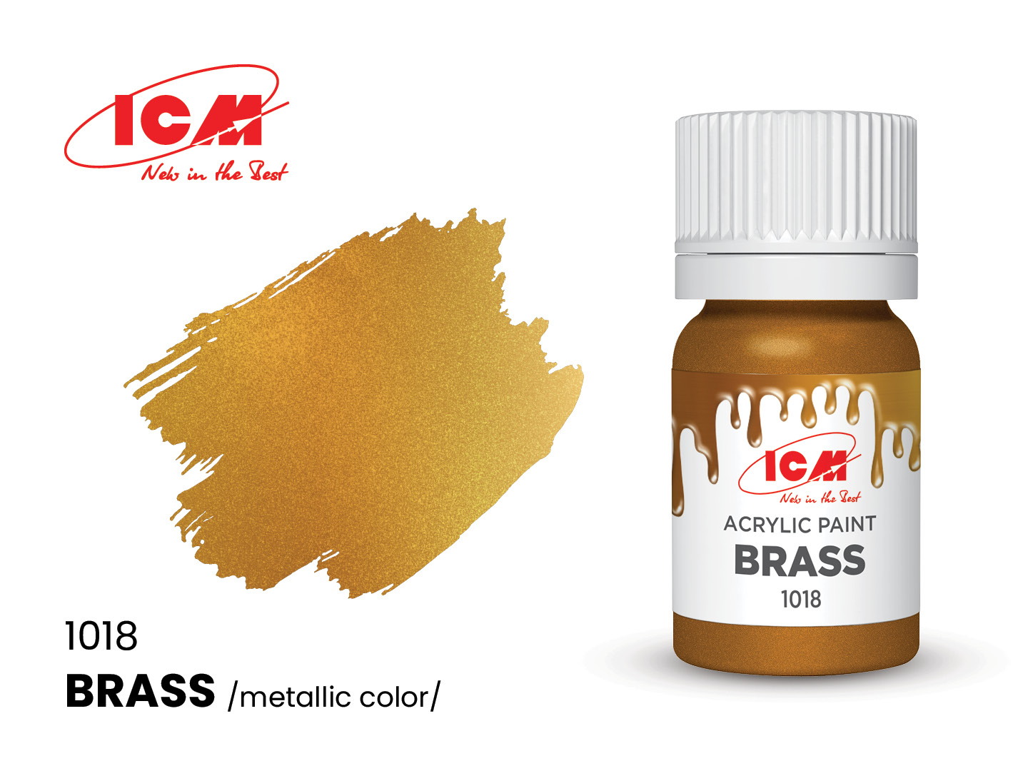 ICM Acrylic Paint Brass