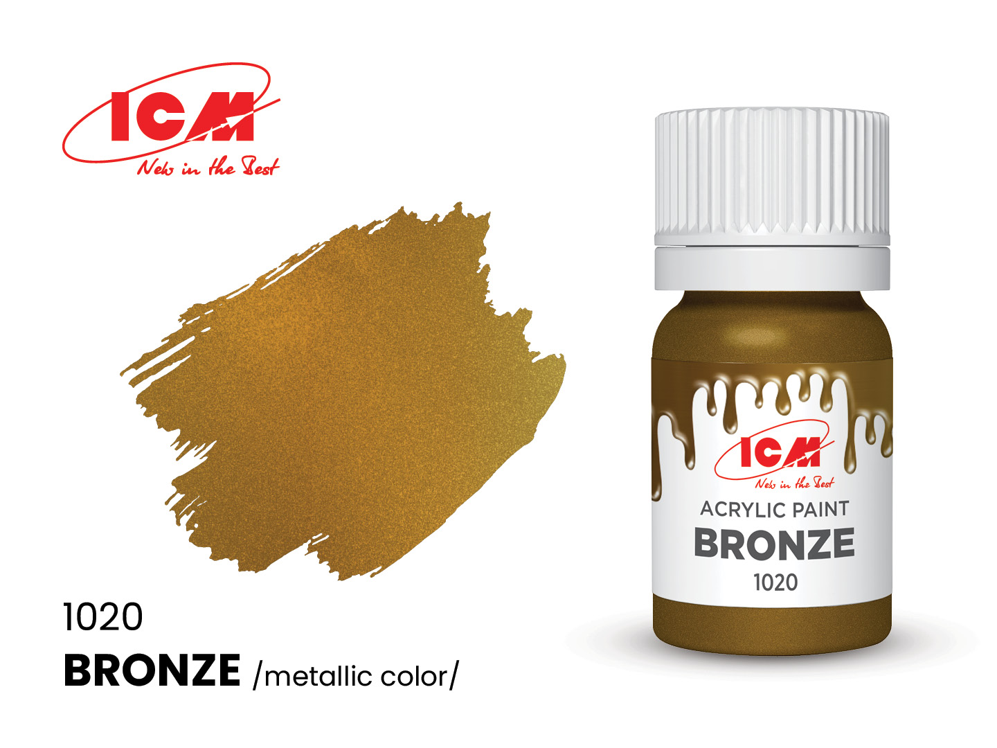 ICM Acrylic Paint Bronze