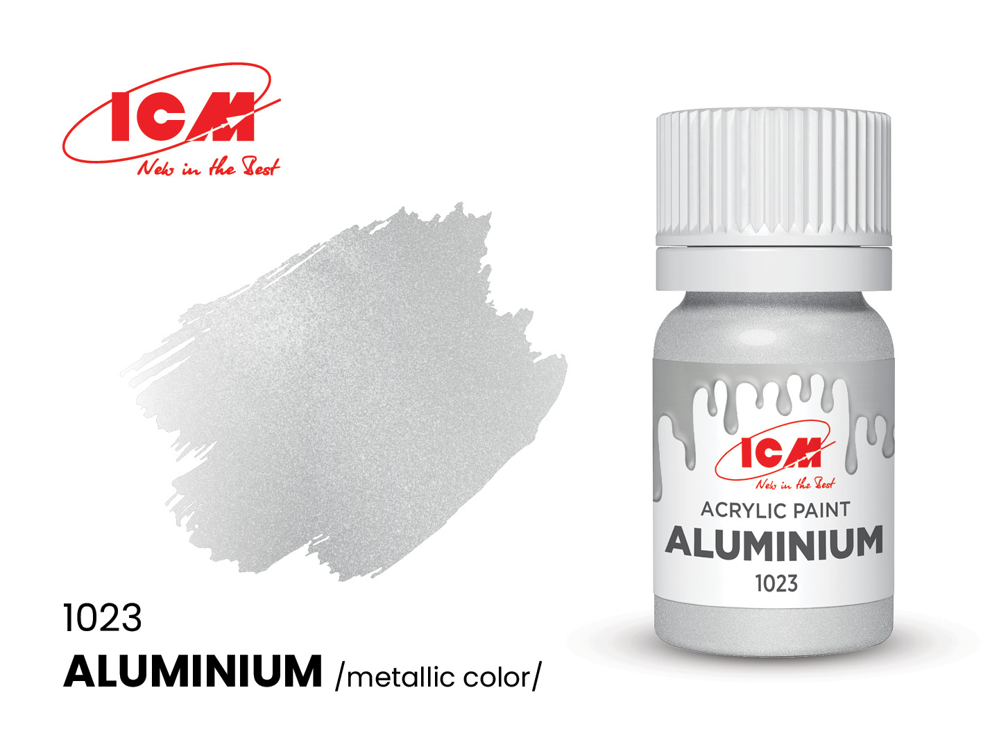 ICM Acrylic Paint Aluminium