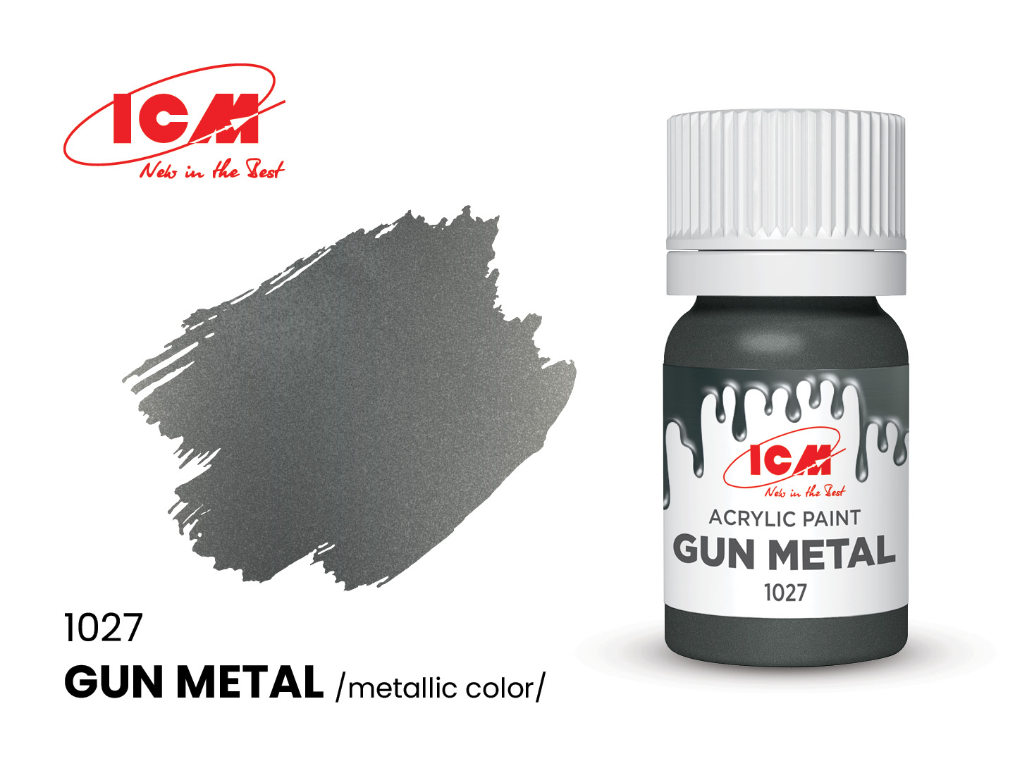 ICM Acrylic Paint Gun Metal