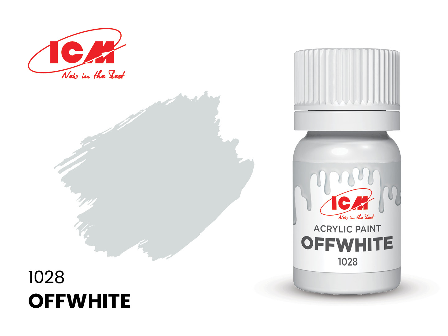 ICM Acrylic Paint Offwhite