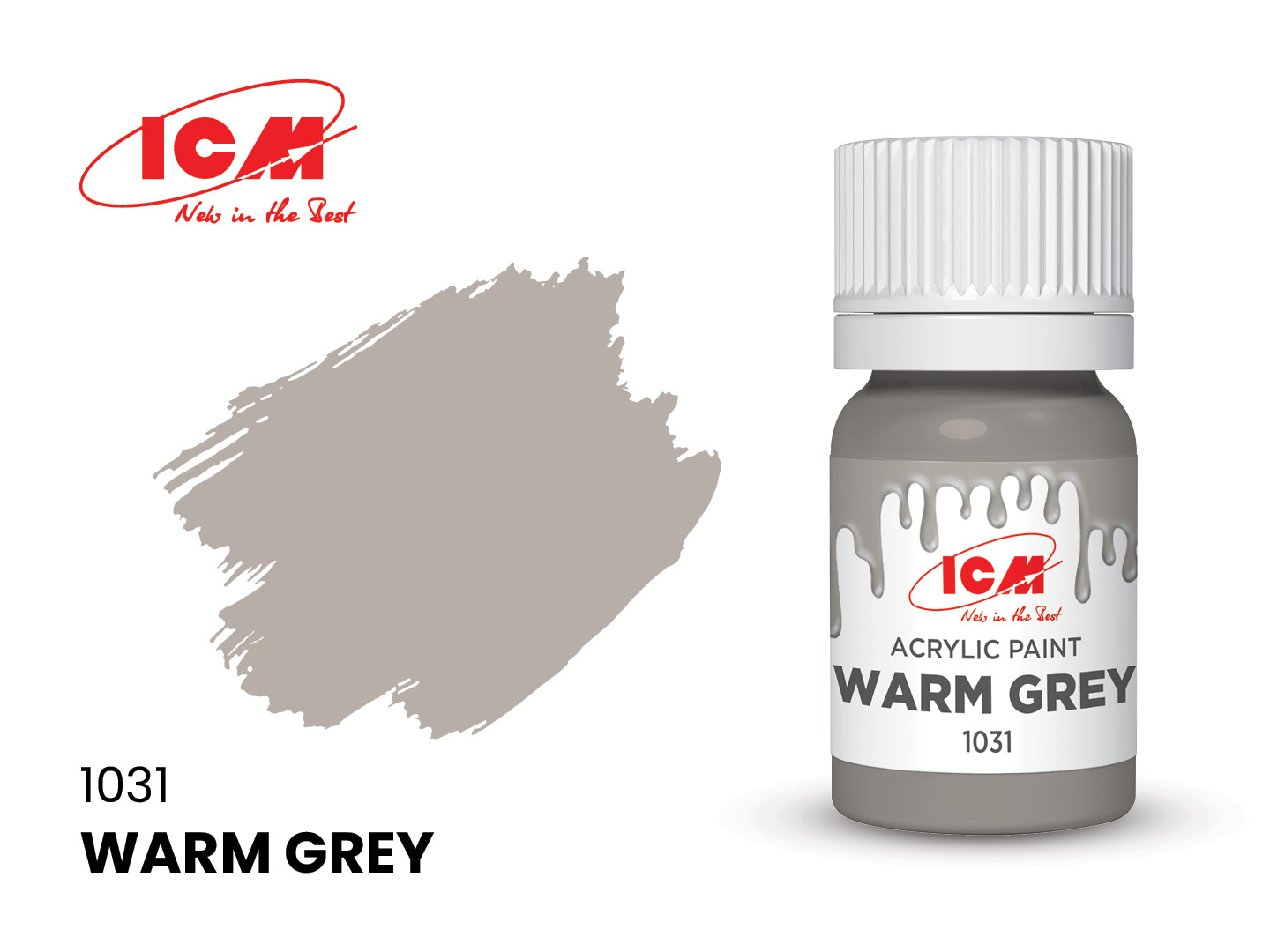ICM Acrylic Paint Warm Grey