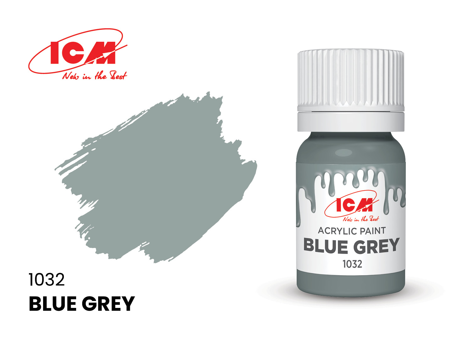 ICM Acrylic Paint Blue Grey