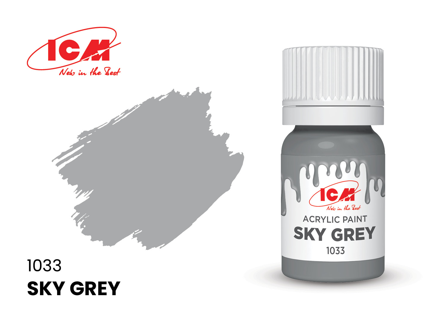 ICM Acrylic Paint Sky Grey