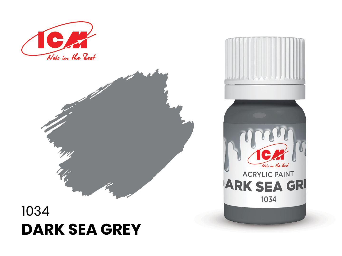 ICM Acrylic Paint Dark Sea Grey