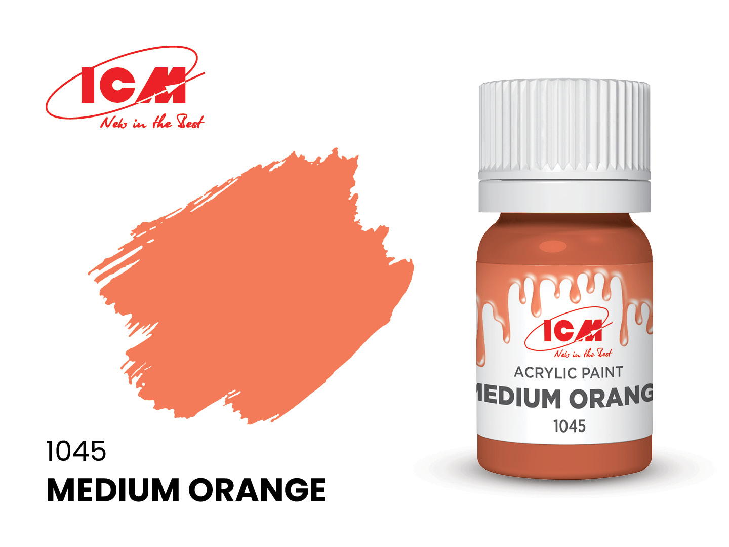 ICM Acrylic Paint Medium Orange