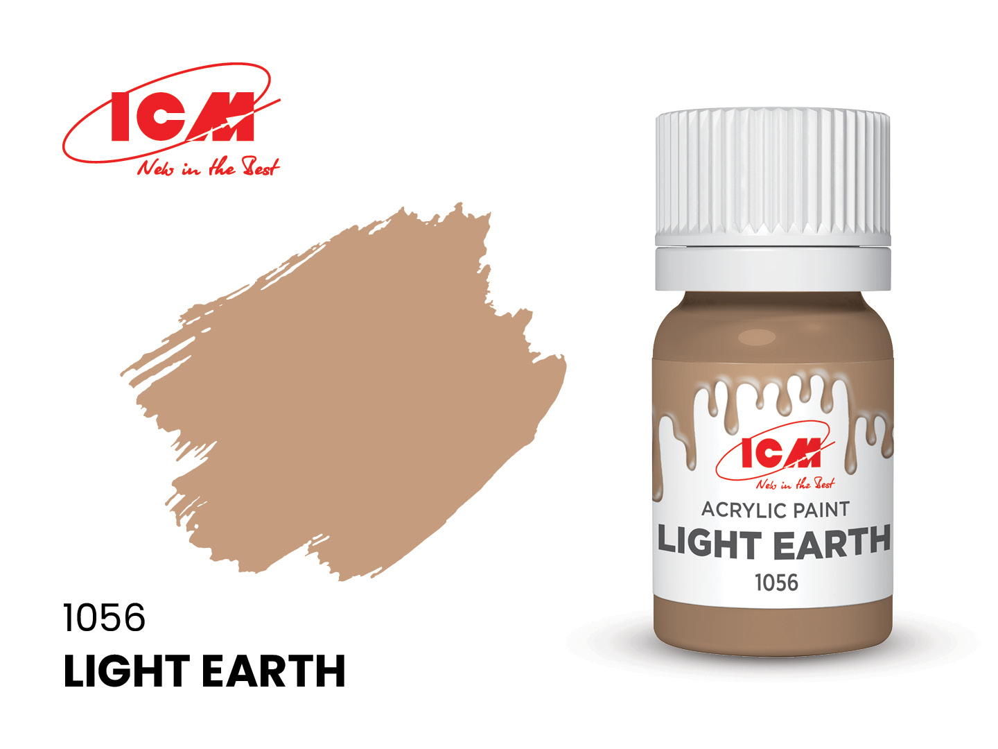 ICM Acrylic Paint Light Earth