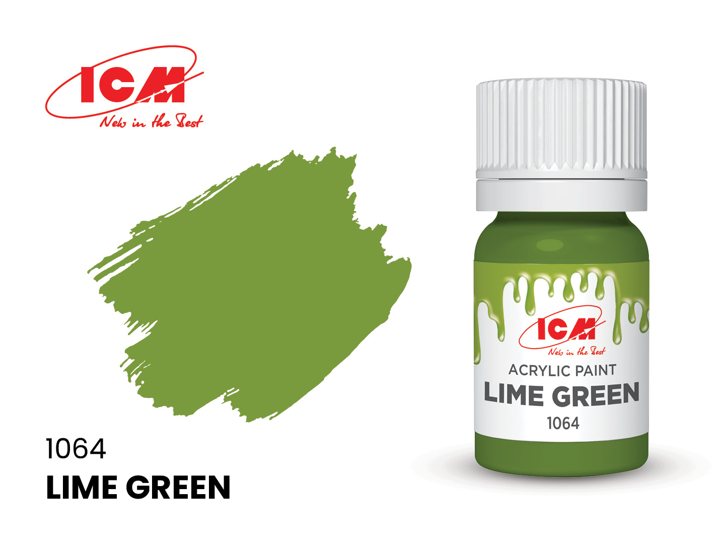 ICM Acrylic Paint Lime Green