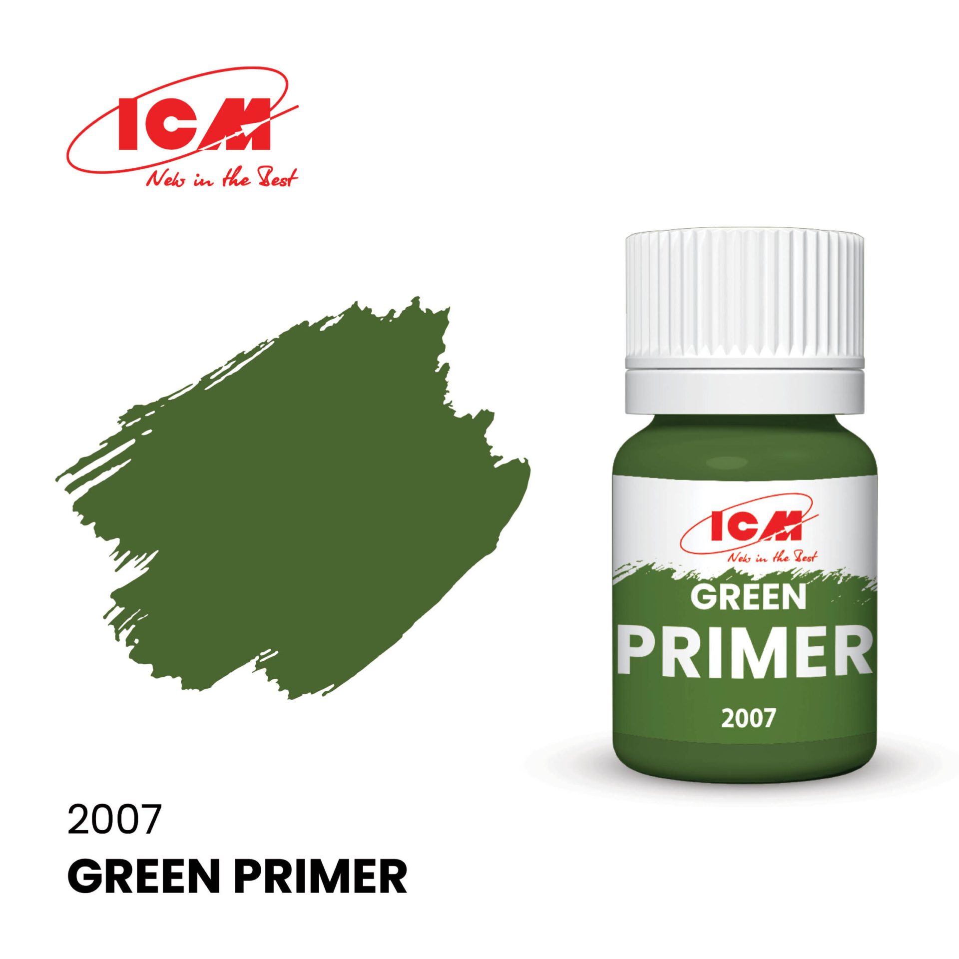ICM Acrylic Paint Green Primer