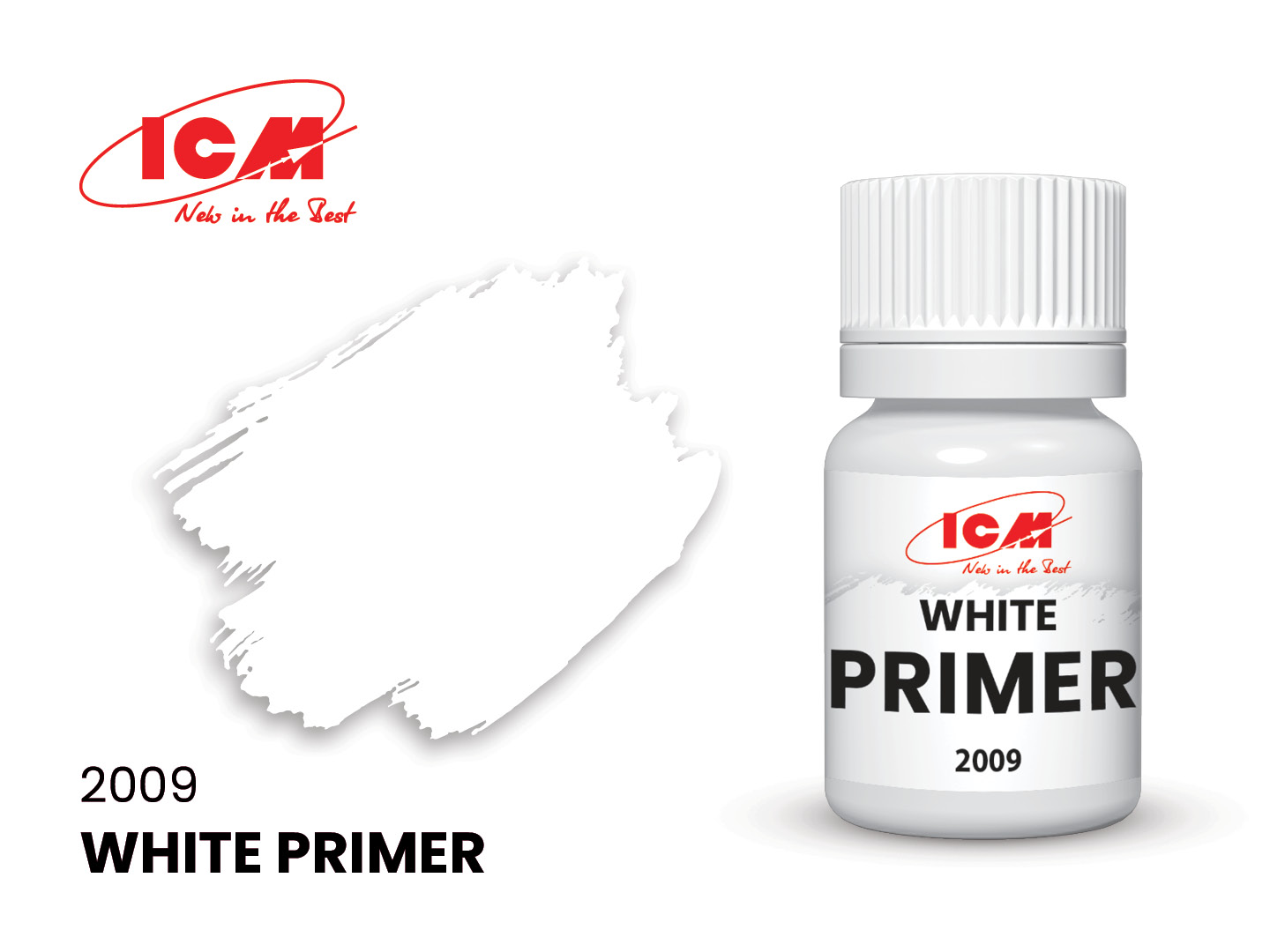ICM Acrylic Paint Primer White