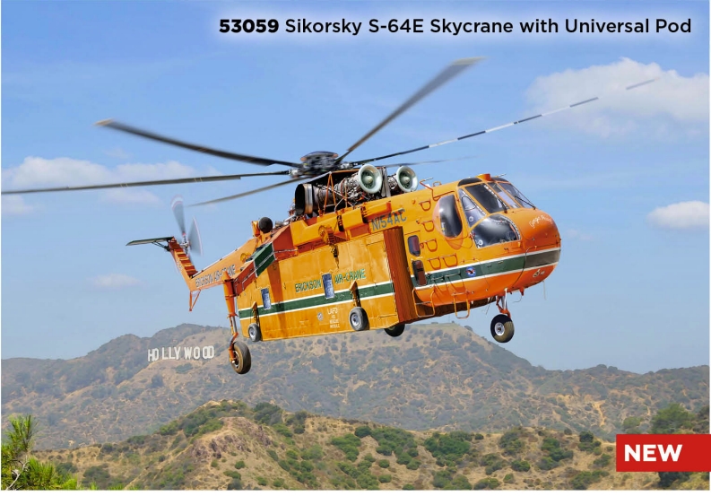 Sikorsky S-64E Skycrane with Universal Pod 1/35