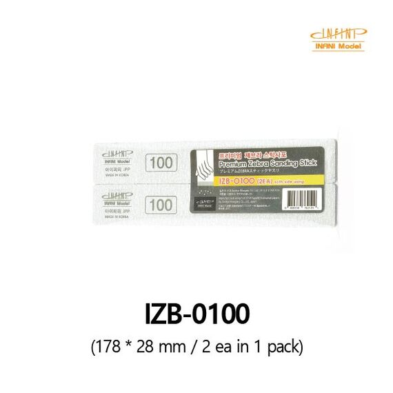 Infini Premium Zebra Sanding Stick #100