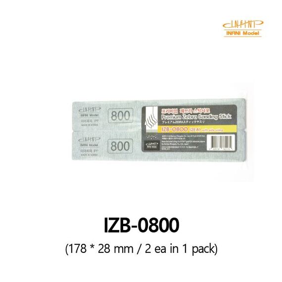 Infini Premium Zebra Sanding Stick #800