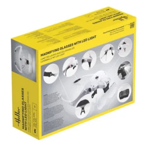Heller Magnifying Glasses with LED Light – Obrázok 2