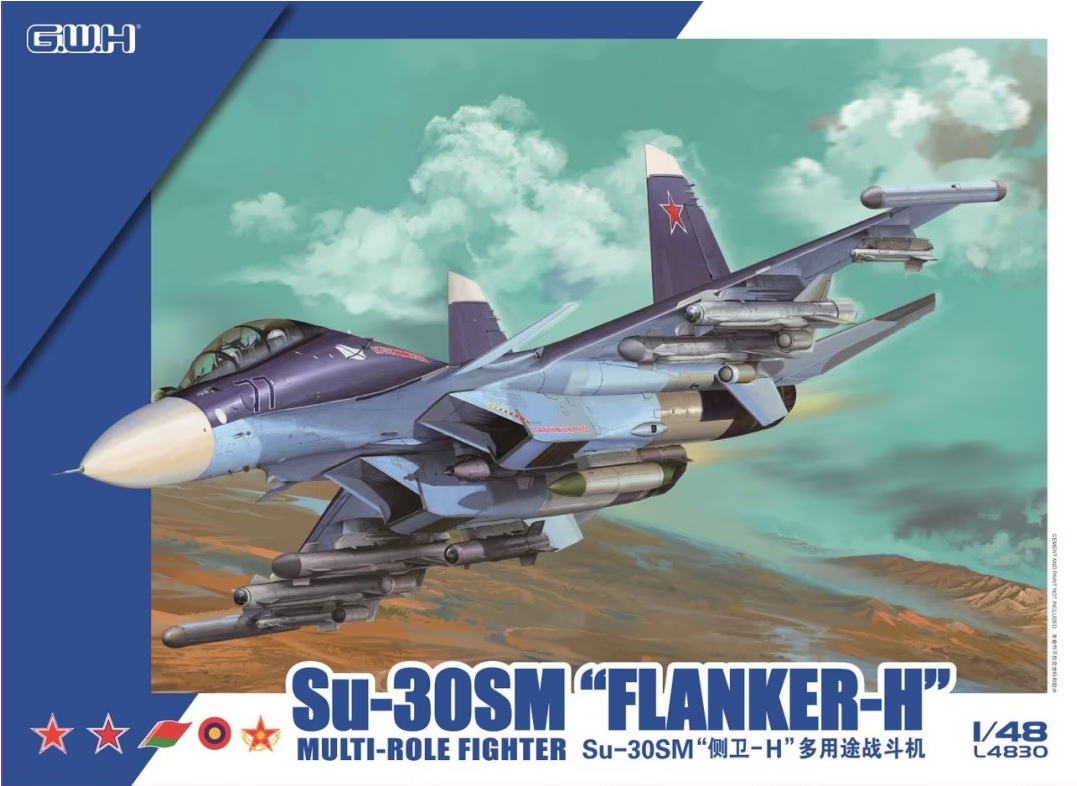 Su-30SM "Flanker H" Multi-Role Fighter 1/48