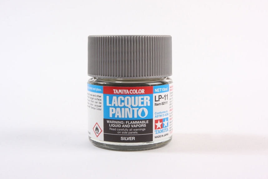 Tamiya Lacquer Lp-11 Silver