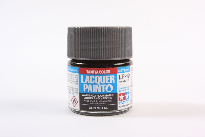 Tamiya Lacquer Lp-19 Gun Metal