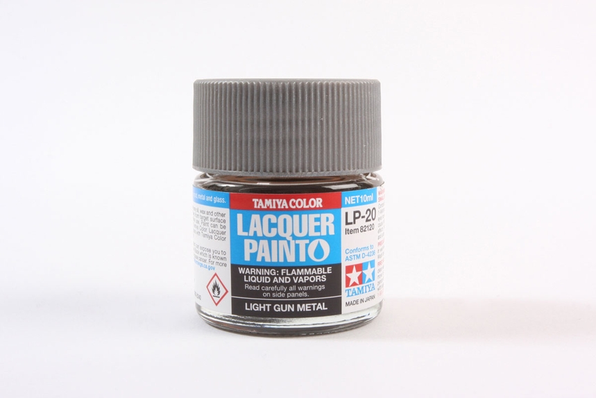 Tamiya Lacquer Lp-20 Light Gun Metal