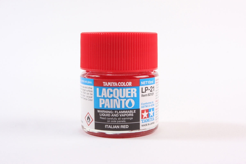 Tamiya Lacquer Lp-21 Italian Red
