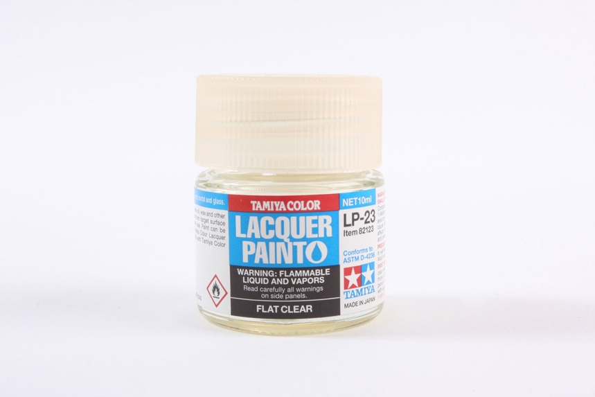 Tamiya Lacquer Lp-23 Flat Clear