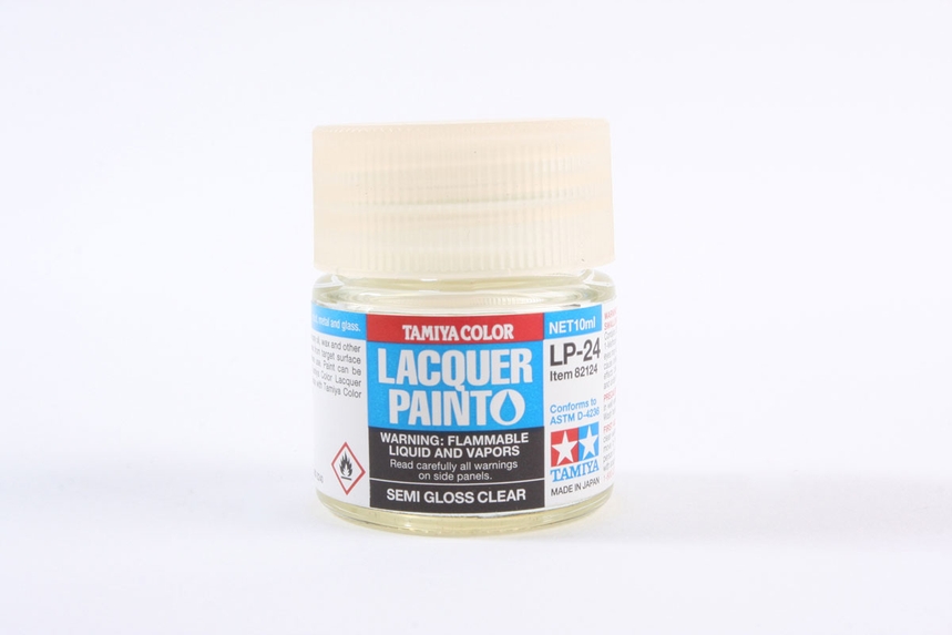 Tamiya Lacquer Lp-24 Semi Gloss Clear