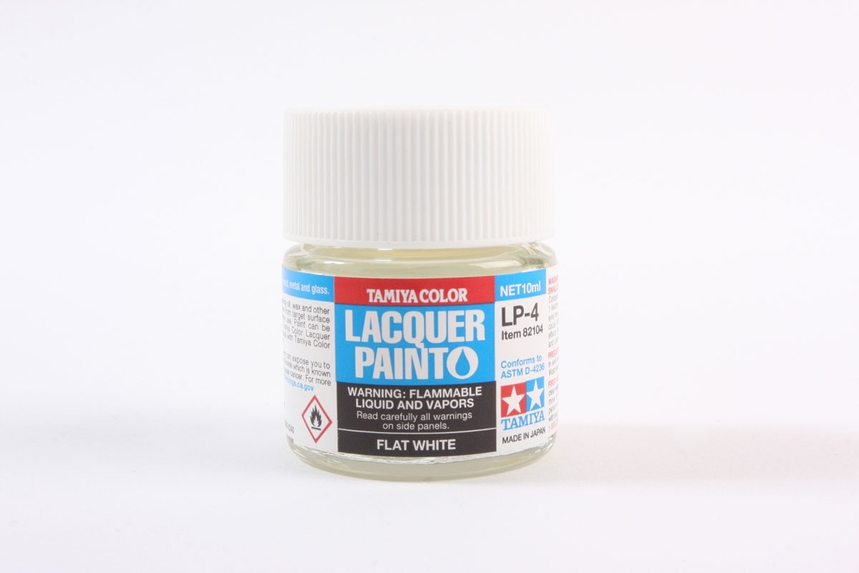Tamiya Lacquer Lp-4 Flat White