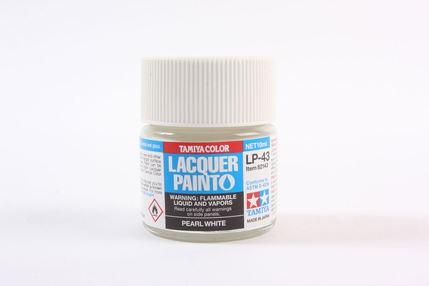 Tamiya Lacquer Lp-43 Pearl White