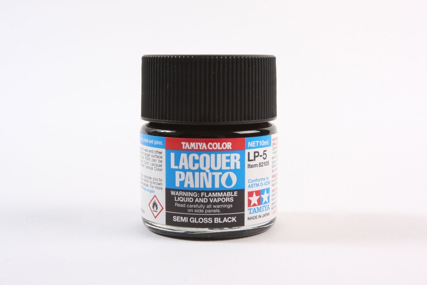 Tamiya Lacquer Lp-5 Semi Gloss Black