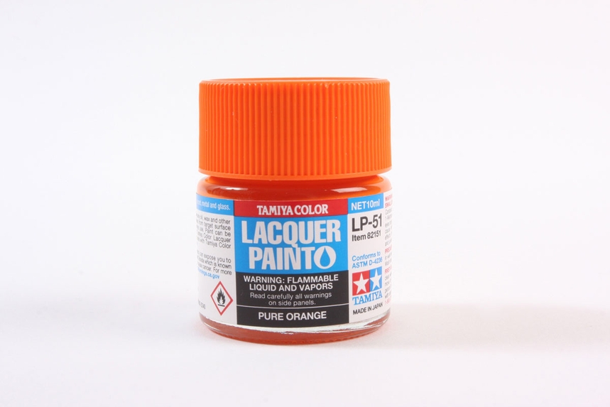 Tamiya Lacquer Lp-51 Pure Orange
