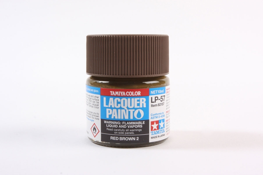 Tamiya Lacquer Lp-57 Red Brown 2