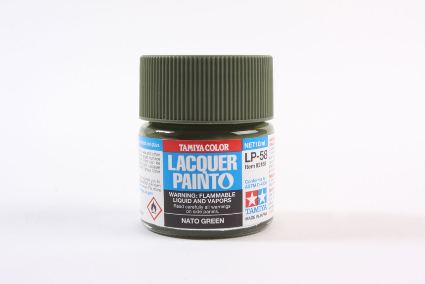 Tamiya Lacquer Lp-58 Nato Green