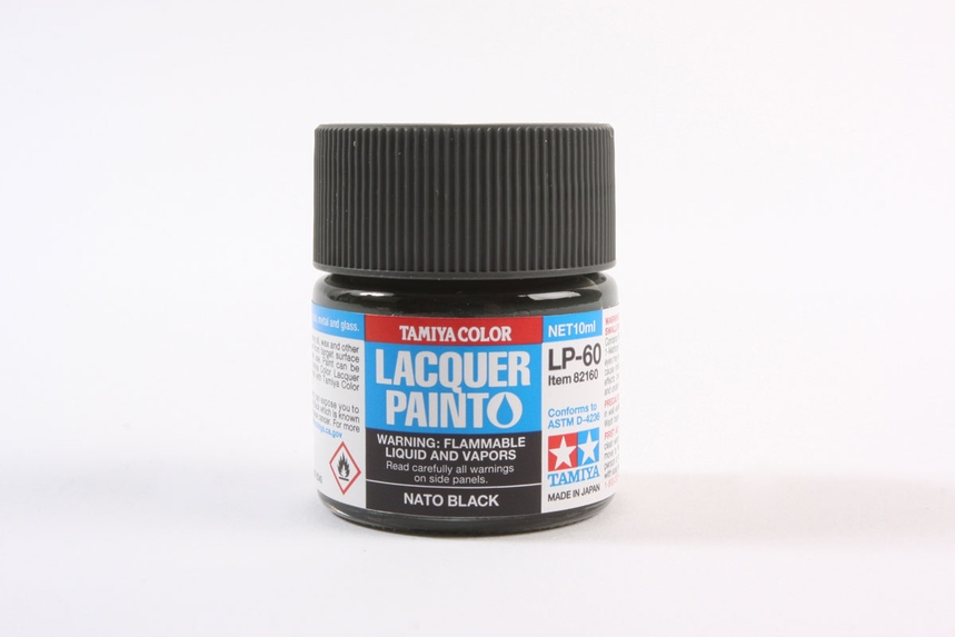 Tamiya Lacquer Lp-60 Nato Black