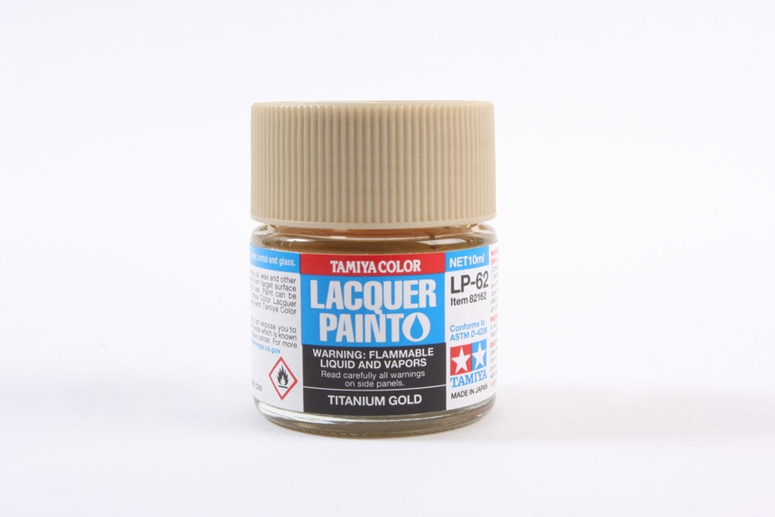 Tamiya Lacquer Lp-62 Titanium Gold
