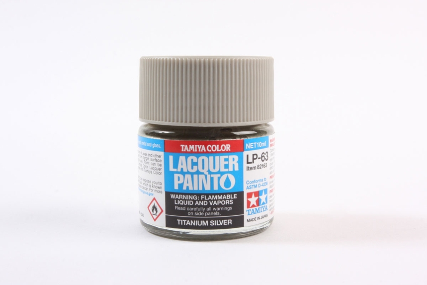 Tamiya Lacquer Lp-63 Titanium Silver