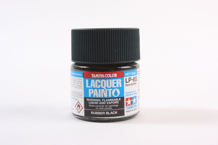 Tamiya Lacquer Lp-65 Rubber Black
