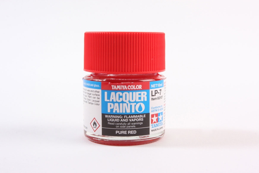 Tamiya Lacquer Lp-7 Pure Red