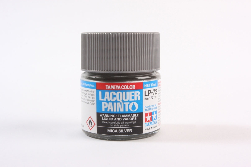 Tamiya Lacquer Lp-72 Mica Silver