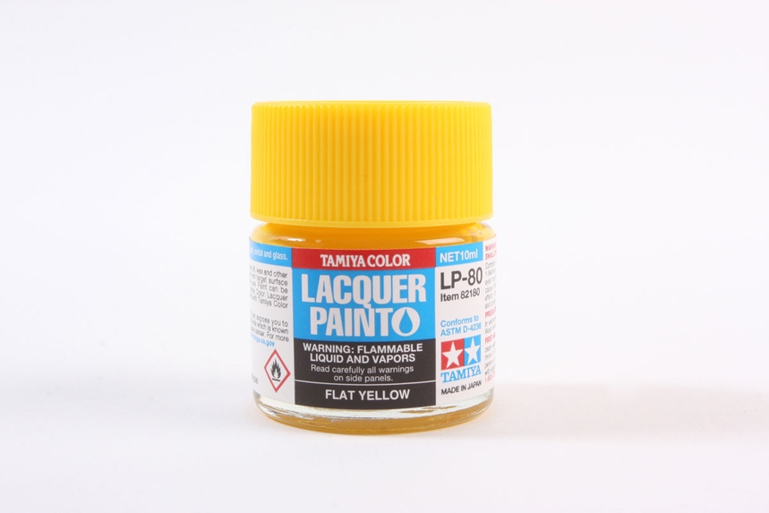 Tamiya Lacquer Lp-80 Flat Yellow