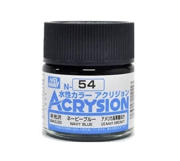 Acrysion N54 - Navy Blue (Semi-Gloss)