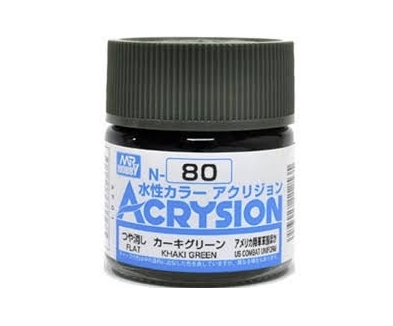 Acrysion N80 - Khaki Green (Flat)
