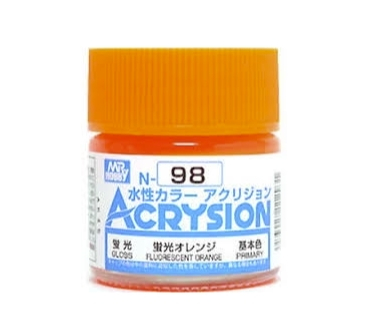 Acrysion N98 - Fluorescent Orange (Semi-Gloss/Primary)