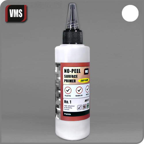 VMS No-Peel Surface Primer NO.1 WHITE 100ml