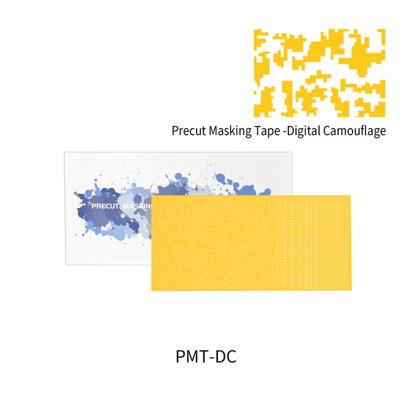 DSPIAE Precut Masking Tape - Digital Camouflage