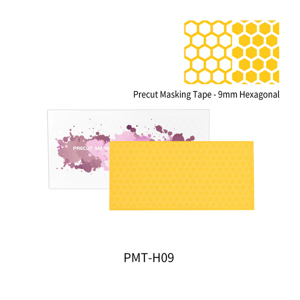 DSPIAE Precut Masking Tape - 9mm Hexagonal