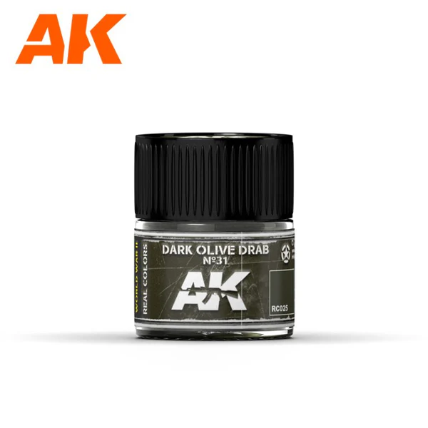 AK Real Colors RC025 Dark Olive Drab Nº31